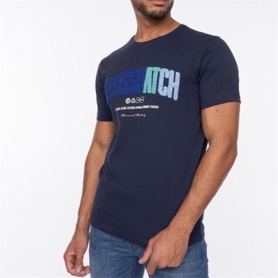 Tricou Crosshatch pentru barbati bleumarin