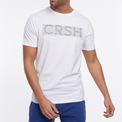 Tricou GOLDSBURY Crosshatch pentru barbati alb