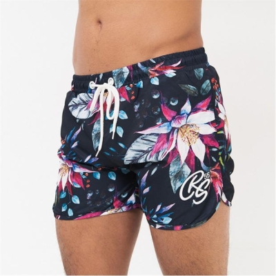 Crosshatch Mauritius Sw pentru barbati negru floral