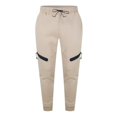 DFND London L Club Jogger pentru barbati maro deschis