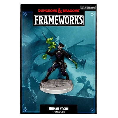 Dungeons and Dragons Dungeons & Dragons Frameworks: Human Rogue Female multicolor