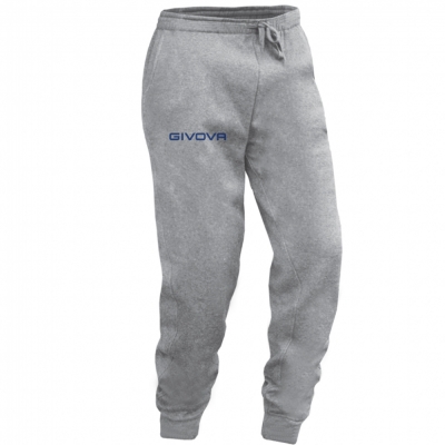 Echipament casual sport PANTA FELPA (logo small) Givova gri deschis