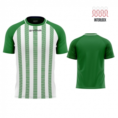 Echipament fotbal SHIRT TRATTO Givova verde alb