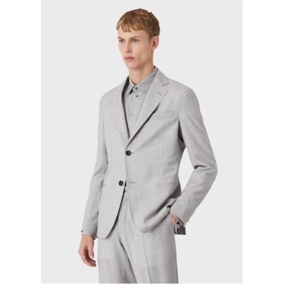 Emporio Armani Emporio 2 Btns Blzr pentru barbati gri