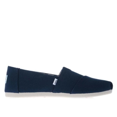 Espadrile Toms Recycled bumbac Alpargata Pumps bleumarin