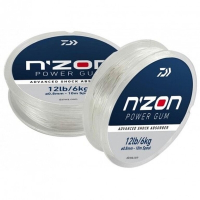 FIR ELASTIC NZON POWER GUM 0,8MM 6KG 10M DAIWA