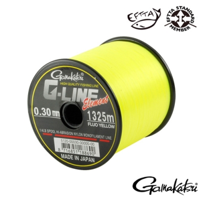 FIR G-LINE ELEMENT galben 028MM 5,70KG 1490M GAMAKATSU