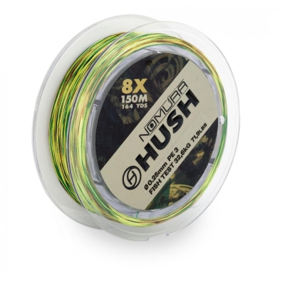 FIR GFS 8X CAMOU verde 0,14MM 16.3KG 150M NOMURA