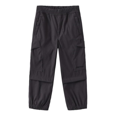 Pantaloni carrgo Firetrap copii gri carbune