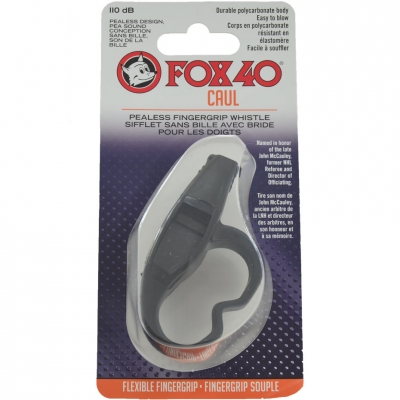 Fluiere FOX 40 Caul CMG negru cu Finger Rest 8500-0000