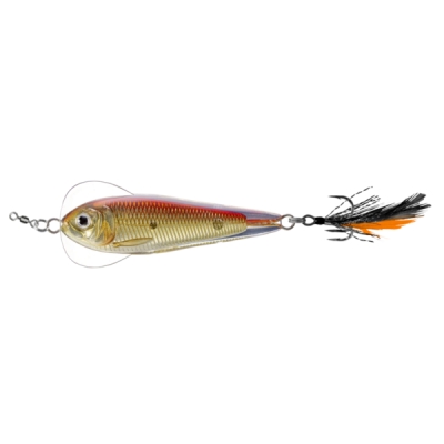 FLUTTER SHAD 5,5CM 14G SINKING GOLD rosu LIVE TARGET