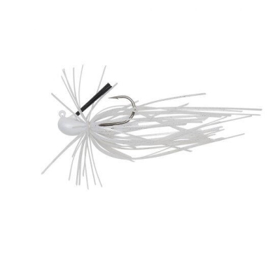 Fusta NALUCA FLIRT JIG 6,5CM 10G SINKING alb PEARL SAVAGE GEAR