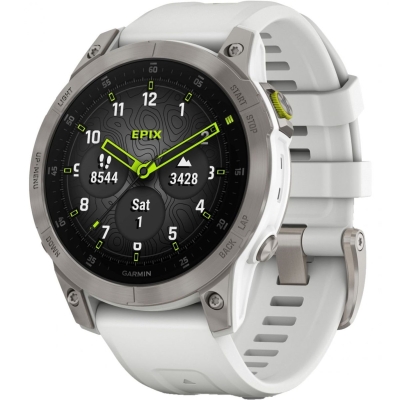 Garmin EPIX 2 Smartwatch 010-2582-21 negru gri and alb