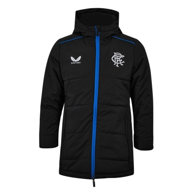 Jacheta Castore Rangers Bench Juniors negru albastru