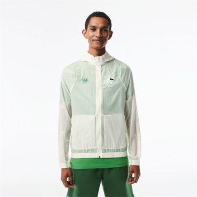 Geaca Lacoste Lacoste BH6382 pentru barbati alb tarragon