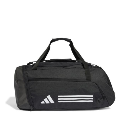 Geanta adidas Essentials Medium Duffle pentru adulti negru alb