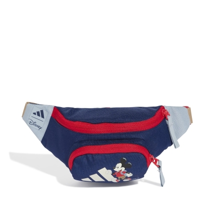 Geanta adidas x Disney Mickey Mouse Bum pentru copii inchis albastru rubin