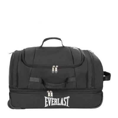 Geanta Everlast Wheel Duffle negru