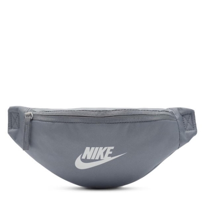 Geanta Nike Heritage Bum gri alb