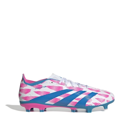 Ghete adidas Predator 24 League Firm Ground alb roz