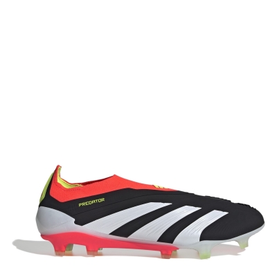 Ghete de fotbal adidas 24 Predator Elite Firm Ground negru alb rosu