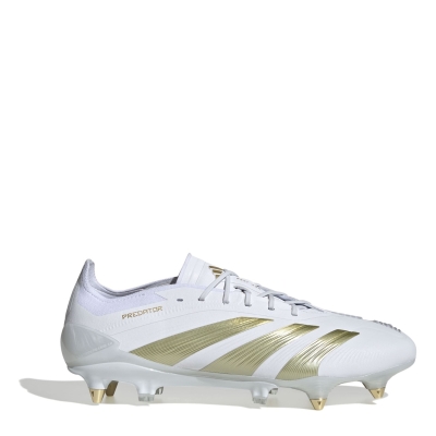 Ghete de fotbal adidas Predator 24 Elite gazon sintetic alb auriu