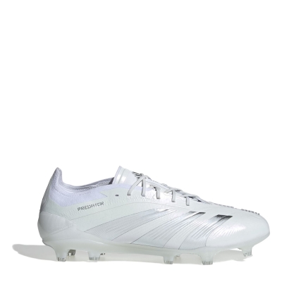 Ghete de fotbal adidas Predator 24 Elite Low Firm Ground alb argintiu