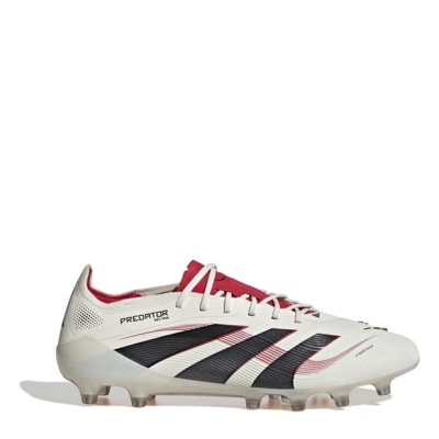 Ghete de fotbal adidas Predator Elite Artificial Ground alb negru rosu