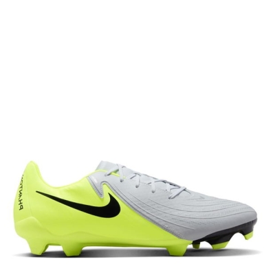 Ghete de fotbal Nike Phantom GX II Academy Firm Ground argintiu galben