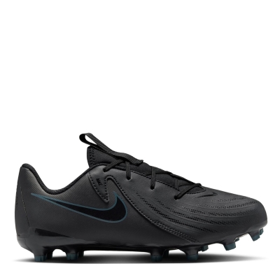 Ghete de fotbal Nike Phantom GX II Academy Firm Ground pentru copii negru verde