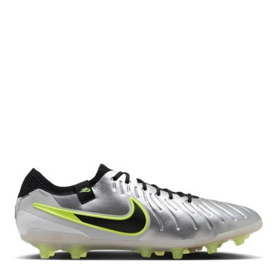 Ghete de fotbal Nike Tiempo Legend 10 Elite Artificial Ground argintiu galben