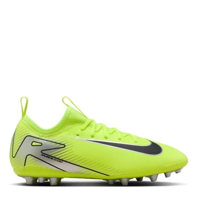 Ghete de fotbal Nike Zoom Mercurial Vapor 16 Academy Juniors Artificial Ground galben negru