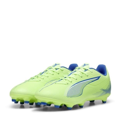 Ghete de fotbal Puma Ultra Play Firm Ground verde alb