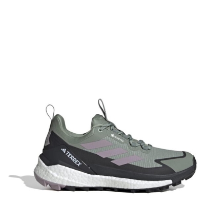 Ghete de hiking adidas TERREX Free Hiker 2.0 Low GORE-TEX pentru femei argintiu verde