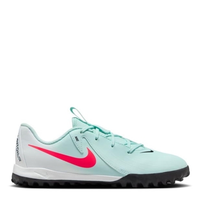 Ghete fotbal gazon sintetic Nike Phantom GX 2 Club pentru copii verde rosu