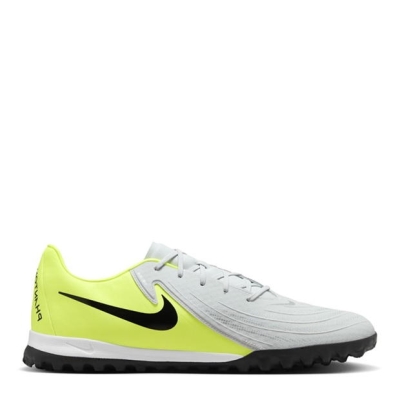 Ghete fotbal gazon sintetic Nike Phantom GX II Academy argintiu galben