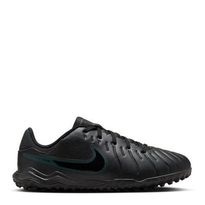 Ghete fotbal gazon sintetic Nike Tiempo Legend 10 Academy pentru copii negru verde