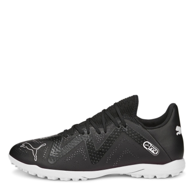 Ghete fotbal gazon sintetic Puma Future.4 negru alb