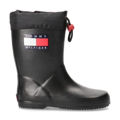 Ghete Tommy Hilfiger Tommy Flag ploaie copii negru