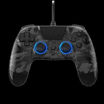 Gioteck VX-4+ Wired RGB PS4 Controller - Dark Camo