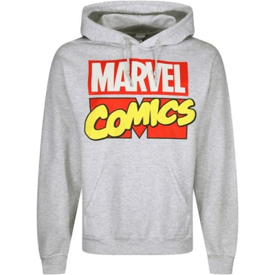 Hanorac Marvel Print 99 gri logo