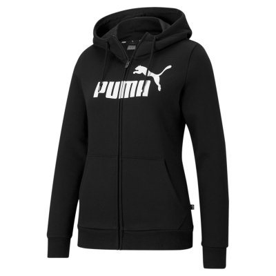 Hanorac Puma No1 Logo pentru Femei negru alb