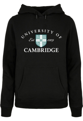 Hanorac University Of Cambridge - Est 1209 pentru Femei negru Merchcode