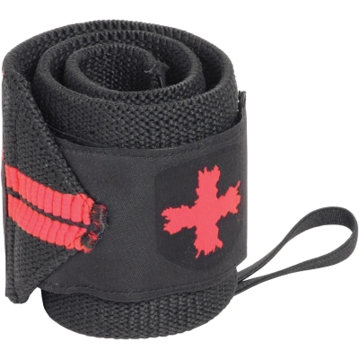 Harbinger rosu Line Wrist Wraps negru