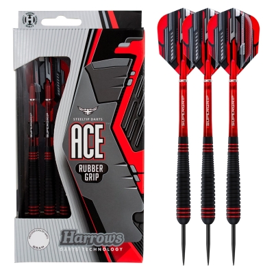 Harrows Darts Ace Darts negru rosu