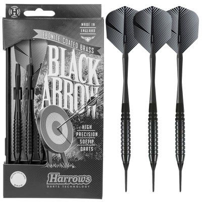 Harrows Darts negru Arrow Softip Darts