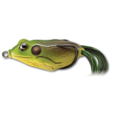 HOLLOW BODY FROG WALKING BAIT 4,5CM 7G 508 verde maro LIVE TARGET