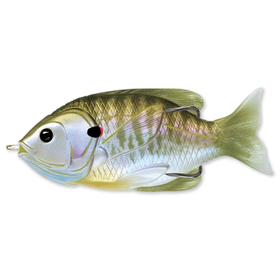 HOLLOW BODY SUNFISH WALKING BAIT 9CM 18G FLOATING NATURAL oliv BLUEGILL LIVE TARGET