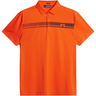 J Lindeberg Kls Rg Fit Polo Sn15 portocaliu rosu