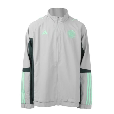 Jacheta adidas Celtic FC Pre Match 2023 2024 pentru adulti negru